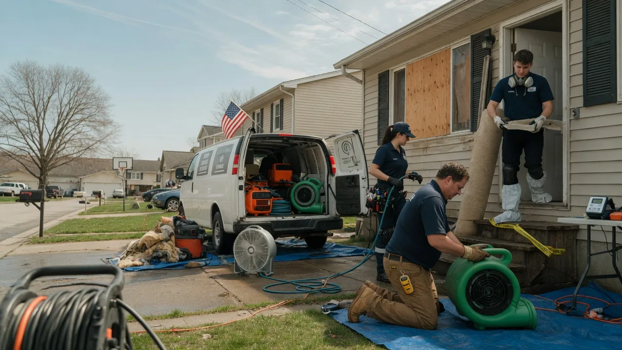 Water Damage Restoration in Palestine, OH near me
